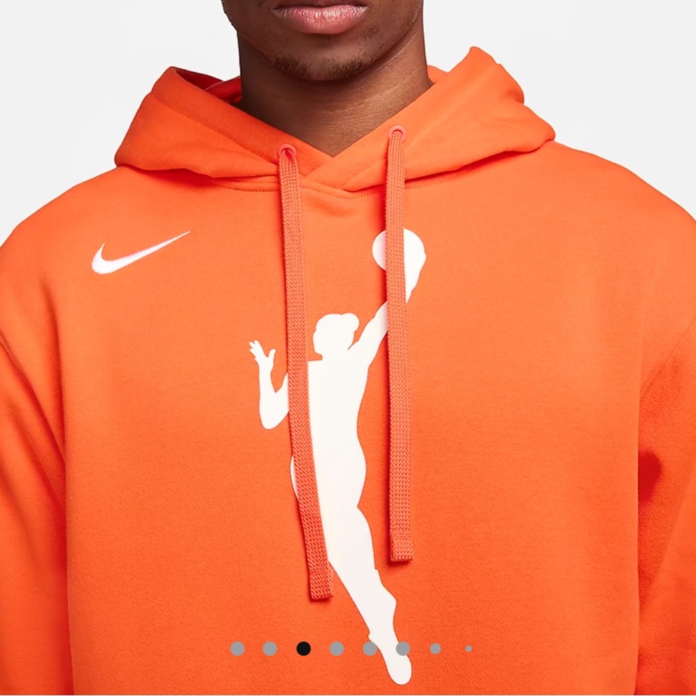 Men's Orange WNBA Nike Hoodie (S) - Picture 2 of 8